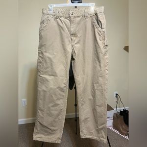 Great Carhartt Loose Fit Canvas Utility Work Pants